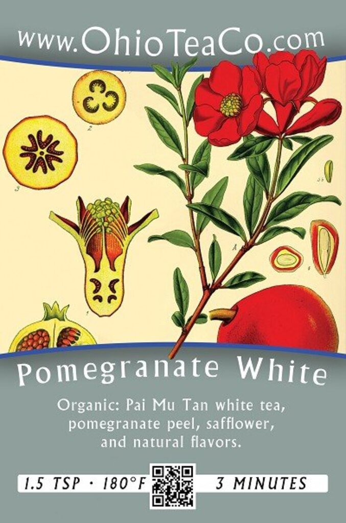 Ohio Tea Pomegranate Pai Mu 1oz