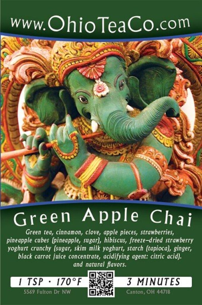 Ohio Tea Co Green Apple Chai 2oz.