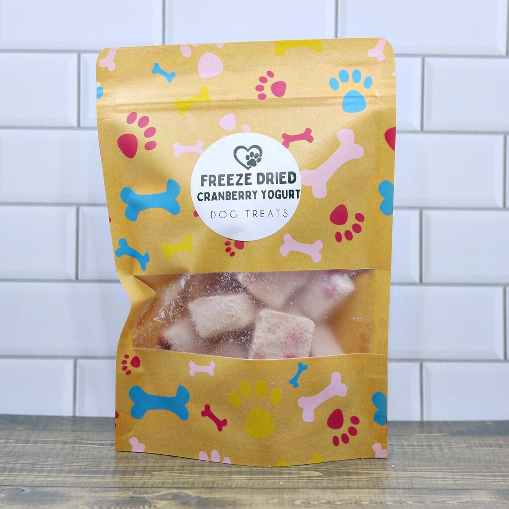 Cranberry Yogurt Dog Treats