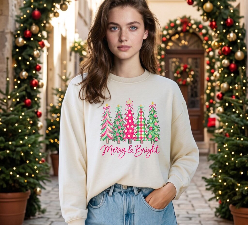 Pink Trees Sweatshirt (JBB)