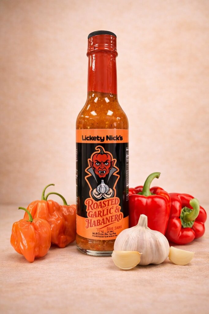 Roasted Garlic Habanero Sauce