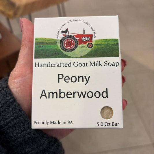 Peony Amberwood Soap (BF)