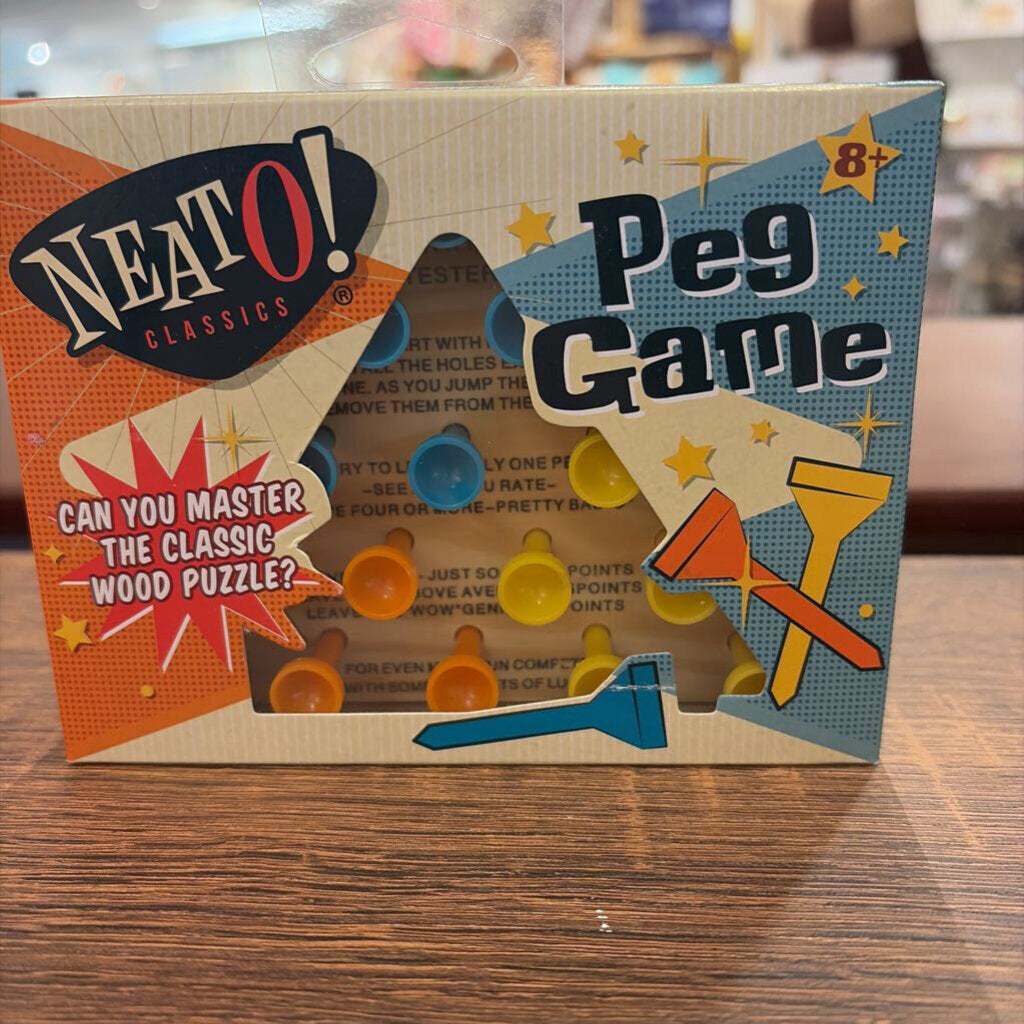 Wooden Peg Game