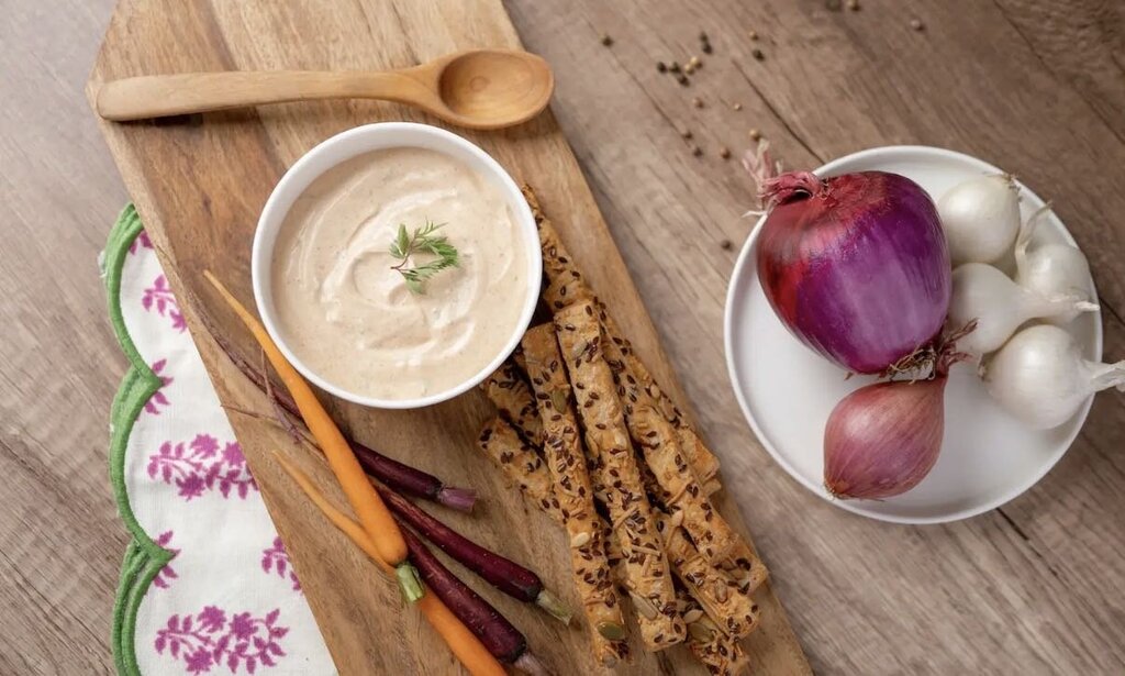 Spicy Mediterranean Boozy Dip