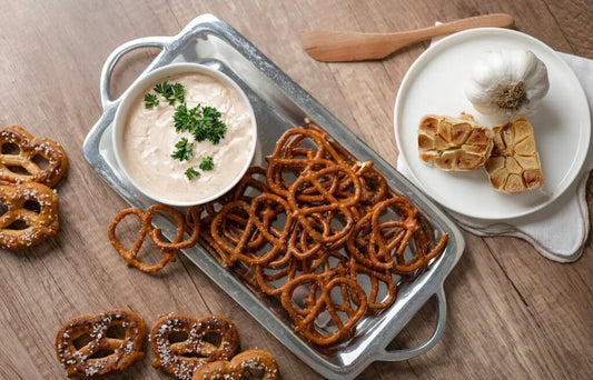 Roasted Garlic Boozy Dip